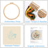ojindiy 3Pack Embroidery Starter Kit with Pattern and Instructions, DIY Beginner Starter Stitch Kit Include 1Embroidery Hoop, 3 Embroidery Kit for...