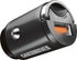 Car and Driver USB Car Charger Nanobit 12V, 30W | Quick Charge USB-A QC3.0, Compatible with iPhone, Tablet, Gaming Consoles | Output 4.5V 5A/5V 4....