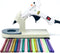 Hot Glue Gun with Heavy Duty Base/Stand and 20 Colour Glitter Glue Sticks...