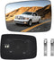 TOP-MAX Dodge Ram Driver Left Side Heated Mirror Glass Compatible with 2009-2018 Dodge Ram 1500 2500 Side View Exterior Convex Mirror Glass 680502...
