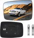 TOP-MAX Dodge Ram Driver Left Side Heated Mirror Glass Compatible with 2009-2018 Dodge Ram 1500 2500 Side View Exterior Convex Mirror Glass 680502...