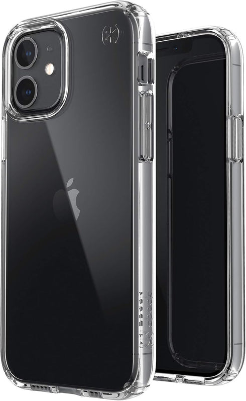 Speck Products Presidio Perfect-Clear iPhone 12, iPhone 12 Pro Case, Clear/Clear OPEN BOX...
