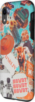 iPhone XR Funny Cowgirls Western Country Boho Farm cows cattle chic Case...
