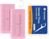 Pink Dental Floss, 2 Pack 10 Count and 50 PCS/Box, Total Package of 70 Picks Adult Floss in Set Meal. The Perfect Portable Flossing Travel Set for...