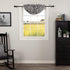 VHC Brands Annie Buffalo Check Cotton Farmhouse Kitchen Curtains Rod Pocket Balloon Valance, 15x60, Black...