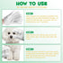 Dog Cleaning Wipes Gloves, Cleaning & Deodorizing Pet Oral Wipes for Cat Cleansing Teeth Glove Wipes - Reduces Plaque and Freshens Breath, Also Us...