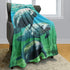 50x80 Blanket Comfort Warmth Soft Plush Throw for Couch Underwater Manatee Family Green...