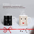 IPOW 2 Pack Color Changing Mug Magic Mug Heat Changing Mugs For Morning Coffee Tea Milk Ceramic Coffee Mugs Heat Sensitive Mug for All Holliday Sp...
