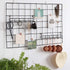 FRIADE Storage Hooks Rack, 2 Pack - Iron Wire Grid Hooks for Wall Mount Storage and Display, 10.7”x 2.8”x1.8 », Black...