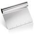 Bench Scraper Kitchen – Multipurpose Pastry Scraper Tool with Measuring Scale, Pizza & Bread Dough Cutter Tool, Stainless Steel Build – Rust-Resis...