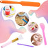 IHUIXINHE 18 Pcs Silicone Stir Sticks Set, Include 3 Pcs Silicone Spatula, 5 Pcs Silicone Epoxy Brushes, 4 Pcs Silicone and 6 Pcs Plastic Stir Sti...