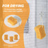 Premium Bath Sponge, 3 Pack Foam Loofah Sponge, Body Sponge for Shower - Natural Bath Sponge for Women Men and Child?Large & Soft?...