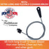 48" Flexible Long Sink Drain Tool, AC Drain Line Cleaner Tool, Remove AC Clogging, Sink Clog Remover Cleaner Brush, Flexible Unclogger for Cleanin...