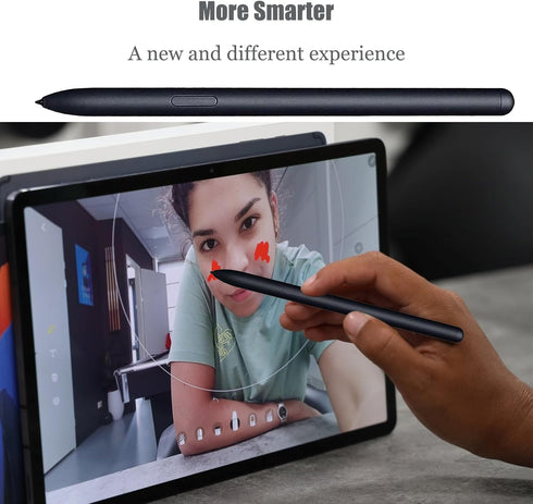 2 Pack Tab S7 FE S Pen Replacement Pen for Samsung Galaxy Tab S7/Tab S7 FE SM-T736,SM-T733,SM-T730 Stylus Pen,EJ-PT730,4096 Pressure Sensor(Black)...