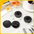 9 Pcs Charging Cord Organizer Black Portable Charger Cord Holder Round Storage Cable Winder Retractable Cable Management Flexible USB Cable Reel f...