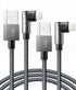 90 Degree iPhone Charging Cable 10ft iPhone Charger 2 Pack USB to Lightning Cable Extra Long Apple Charging Cord Compatible for iPhone 14/13/12/11...