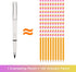 3+8Pcs Everlasting Pencil, Everlasting Pencil Inkless Pen Everlasting Reusable Unlimited Writing Pencils Metal Inkless Writing Pens With 8Pcs Pen ...
