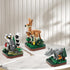 Mini Animals Building Blocks Set,Land Animal Themed Collection Construction Building Bricks Toy,Cute Home Decors(4th Series) (Rhinoceros)...