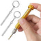 PTSLKHN Eyeglass Repair Kit Screwdriver, 5-in-1 Multifunctional Small Screwdriver, S2 Steel Eyeglass Screwdriver Kit for Eyeglass, Sunglasses, Ele...
