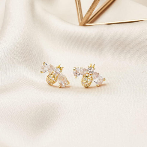 Bee Necklace Earrings Set for Women, Butterfly Jewelry Set Ladybug Necklace Earrings Daisy Earrings Necklace Cute Animal Jewelry...