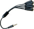 Premium 3.5mm Splitter, Headphone Splitter, Audio Splitter, Aux Splitter, Headphone Jack Splitter, Audio Splitter for Headphones, 5 Way Headphone ...