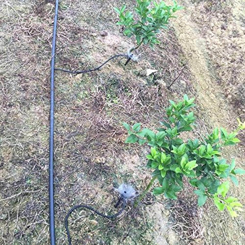Lxcom Lighting Irrigation Drippers Drip Emitters Micro Spray Adjustable 360 Degree Full Circle Pattern Water Flow Irrigation Drippers Drip System ...