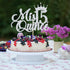 Mis Quince 15 Cake Topper, Cheers to 15 Years, 15th Birthday Cake Decor, Happy 15th Birthday Decorations Silver Glitter...
