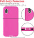 for Samsung Galaxy A10e Case, Heavy Duty Shockproof Drop Protection Armor Rugged Hard Plastic + Shock Absorption Silicone Rubber Dual Layer Hybrid...
