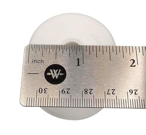 Medium Universal Carboy Bungs-Drilled-Set of 2...