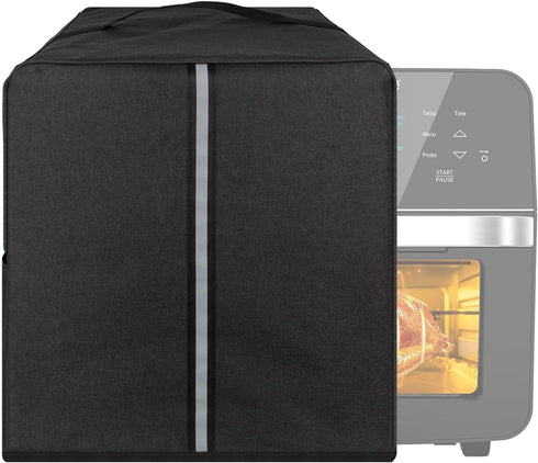 Air Fryer Dust Cover, Air Fryer Rotisserie Oven Dust Cover Compatible with Nuwave Brio 15.5Qt Air Fryer Rotisserie Oven,Dark Grey...