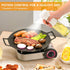 Oil Sprayer for Cooking, 220ml olive oil sprayer, oil spray bottle for Air Fryer, oil mister for Baking, Salad Dressings, Grilling (Glass Bottle, ...