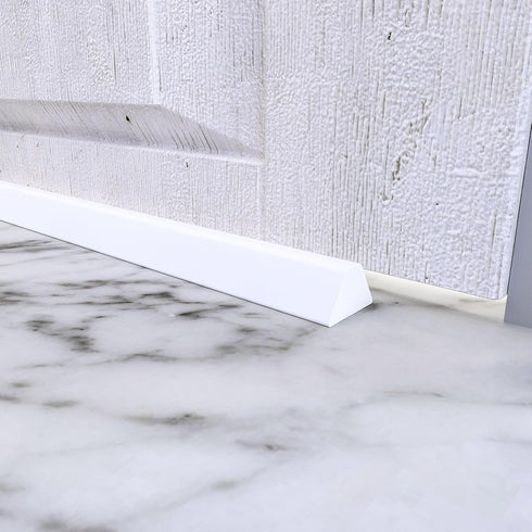 39 Inch Collapsible Shower Water Dam, Shower Threshold Water Dam Shower Barrier, Dry and Wet Separation Door Dam Water Stopper Kitchen Shower Thre...
