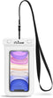 CaliCase Universal Waterproof Floating Phone Pouch - IPX8 Waterproof Floating Phone Case with Lanyard for iPhone X-15/ S20-S24/ Pixel 4-8 - White...