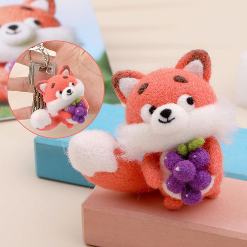 Dorisble Needle Felting Kit, Doll Making Wool Needle Felting Starter Kit with Instruction,Felting Foam Mat and DIY Needle Felting Supply for DIY C...