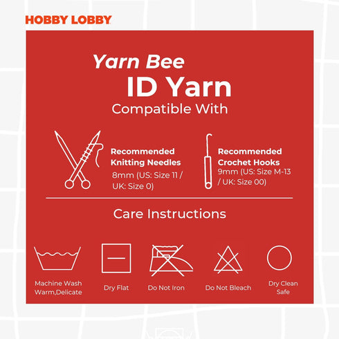 Yarn Bee Bulky Yarn for Crocheting & Knitting – Soft Yarn Skein – 80 Yards of 100% Polyester Yarn for Crocheting Blankets, Hats, & More – DIY Hand...