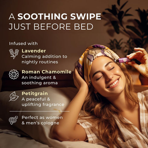 Gya Labs Sleep Well Essential Oil Roll on - 100% Pure Natural Aromatherapy Relax Oil for Women - Blend with Calming Chamomile & Relaxing Lavender ...