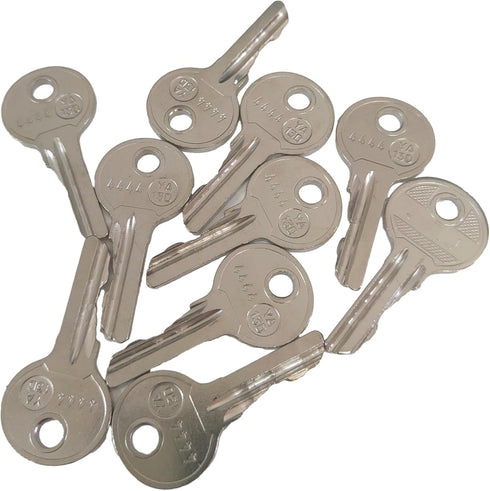 10pc 4444 Keys for Mesan Equipment Locks...