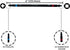 Rack-A-Tiers 70226BR Bulk Impact Bit-Double Ended-Phillips #2 & Robertson #2 x 6" -Blue/Red...