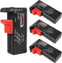 4Pack Battery Tester,Universal Battery Checker Small Battery Testers for AAA AA C D 9V 1.5V Button Cell Household Batteries Model BT-168...