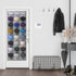 Unjumbly Baseball Hat Rack, 24 Pocket Over-The-Door Hat Organizer with Clear Deep Pockets to Display Baseball Caps Collection, Complete with 3 Ove...