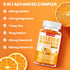 Sugar Free Calcium Magnesium Gummies 600mg Calcium,300mg Magnesium Complex, with Vitamin D3 & K2,Supplements for Energy Support?60 Gummies? (60 Co...
