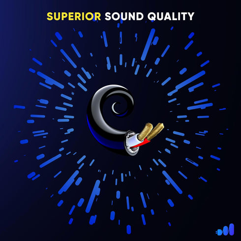Maximm in Wall Speaker Wire - 50 Feet, Black - 14AWG CL3 Rated 2-Conductor Wire 14/2 (Copper Clad Aluminum)...