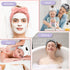 Crosize 7 Pack Face Wash Headband and Wristband Set for Women, Cute Spa Skin Care Headband for Washing Face, Terry Cloth Facia Headband and Wrist ...