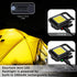 Keychain Flashlights Cob Keychain Work Light 4 Light Modes Small Emergency Light with Folding Bracket Bottle Opener for Fishing,Camping and Walkin...