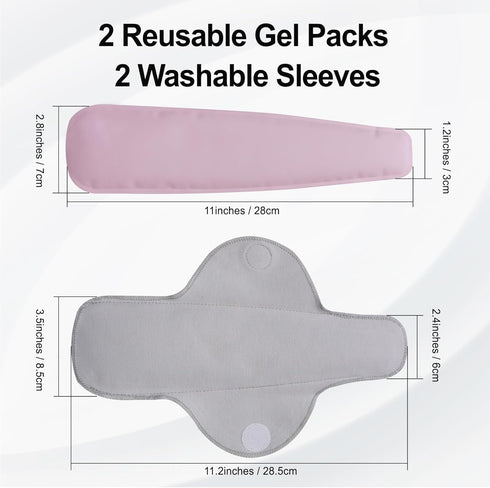 Reusable Perineal Ice Packs, Perineal Cooling Pad, Postpartum Cold Packs, Cold and Hot Pack for Women After Birth and Delivery, Pregnancy & Hemorr...