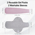 Reusable Perineal Ice Packs, Perineal Cooling Pad, Postpartum Cold Packs, Cold and Hot Pack for Women After Birth and Delivery, Pregnancy & Hemorr...