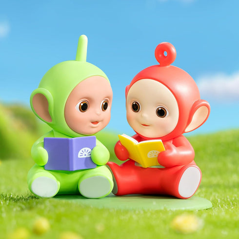 POP MART Teletubbies Companion Series Figures, Teletubbies Blind Box Figures, Random Design Action Figures Collectible Toys Home Decorations, Holi...