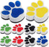 Tofficu Magnetic White Board Erasers, 10pcs Paw Print Dry Erase Eraser Chalkboard Cleaner Cartoon Whiteboard Erasers Classroom Teacher Supplies fo...