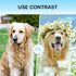 Dog Grooming Comb, Metal Dematting Pet Combs, Detangler For Matted Hair Removes Tangles Matts Premium Anti-Slip Comfort Grip Ergonomic Handle for ...