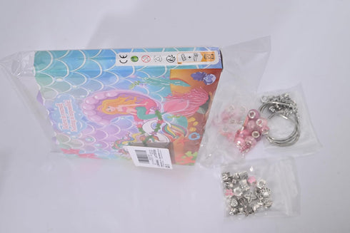 SUYUKI Charm Bracelet Making Kit, Unicorn Mermaid Girls Toy Girls Toys 8-10 Crafts for Girls Ages 4-8 Jewelry Making Kit for Girls 8-12 Toys for G...